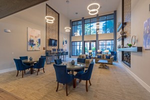 Apartments for Rent in Houston, TX - Clubhouse Lobby Seating Area   